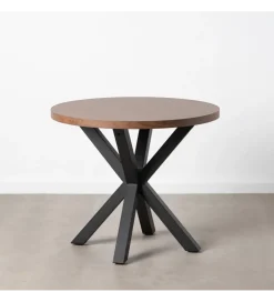 Stół HOPIN 90 cm Brązowy