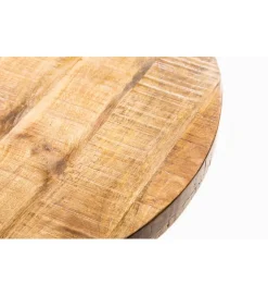 Stół Iron Craft 80 cm drewno Mango