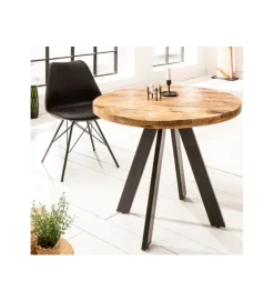 Stół Iron Craft 80 cm drewno Mango