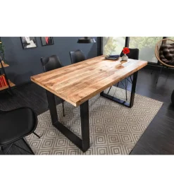 Stół Iron Craft 120 Cm drewno Mango