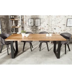 Stół Iron Craft 180 cm drewno Mango