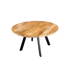 Stół IRON CRAFT 140 cm drewno mango naturalny
