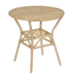 Stół KAPE 75 cm ratan naturalny