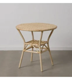Stół KAPE 75 cm ratan naturalny