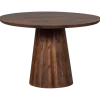 Stół LIMIT 130 cm drewno mango odcień orzecha