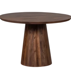 Stół LIMIT 130 cm drewno mango odcień orzecha
