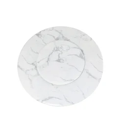 Stół LUCIA 135 cm złoty blat ceramika