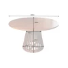 Stół MAISON JADE 130 cm drewno akacja