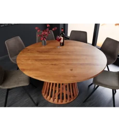 Stół MAISON JADE 130 cm drewno akacja