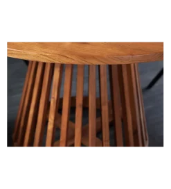 Stół MAISON JADE 120 cm okrągły drewno akacja