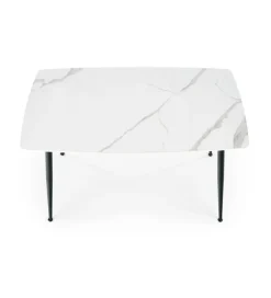 Stół MARCO 120 cm w optyce białego marmuru