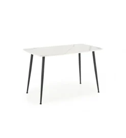 Stół MARCO 120 cm w optyce białego marmuru