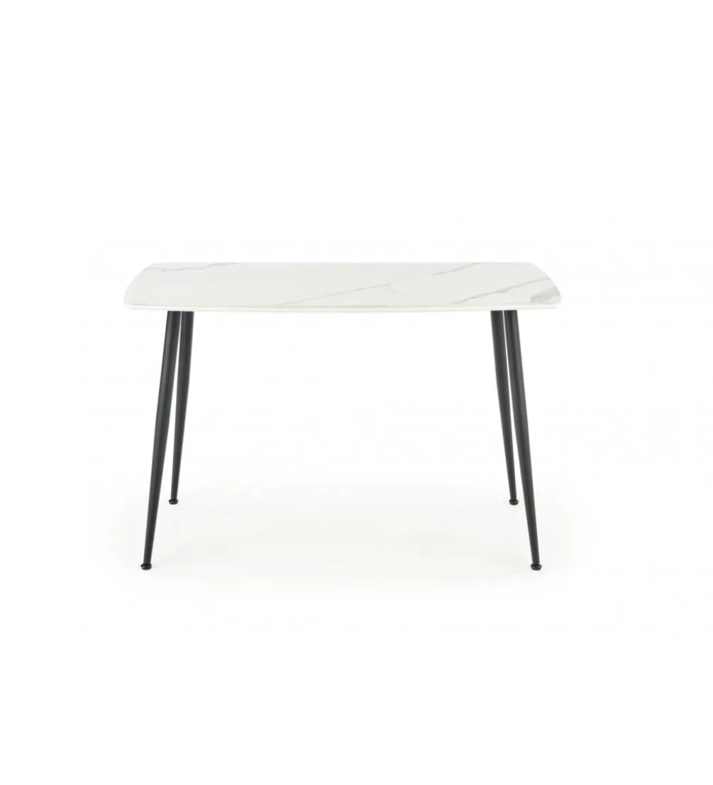 Stół MARCO 120 cm w optyce białego marmuru