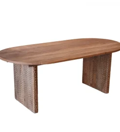 Stół MEDATO 200 cm drewno mango naturalny