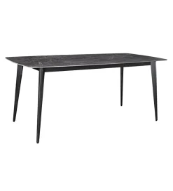 Stół MILANO 180 cm ceramiczny blat antracyt