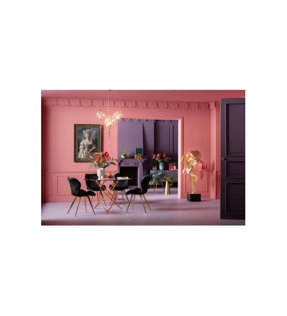 Stół MOLEKULAR 120 cm złoty