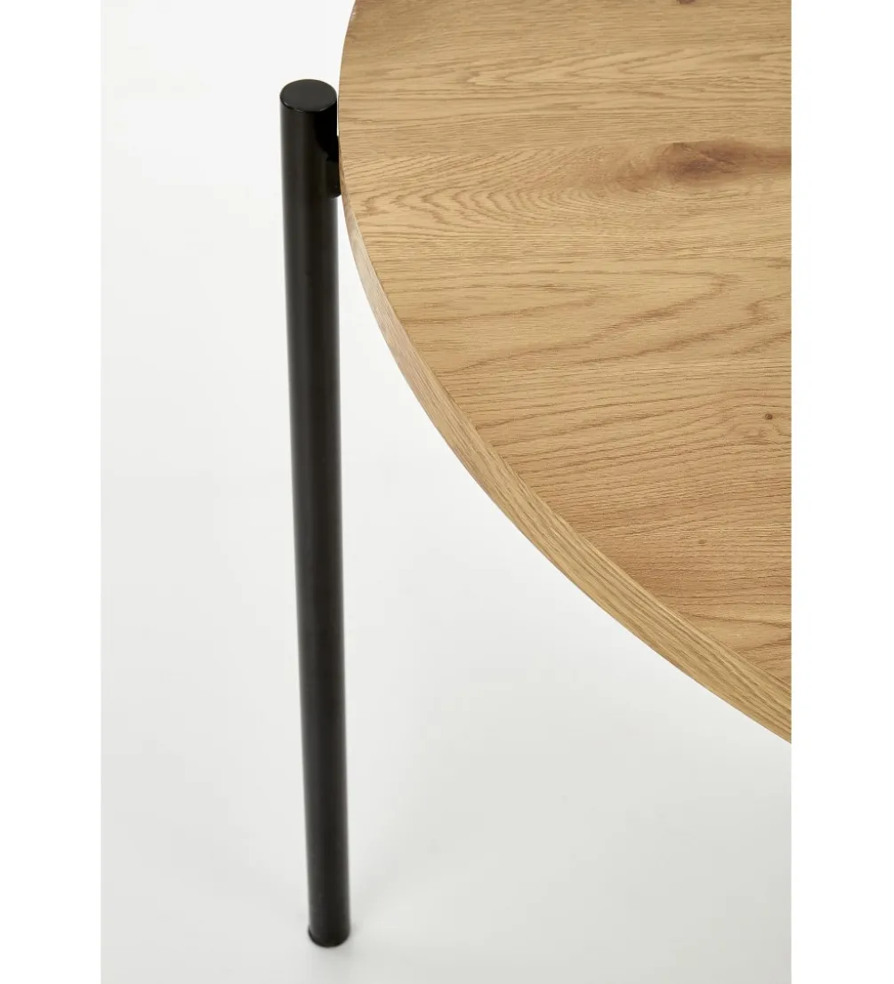 Stół MORGAN 120 cm w kolorze dąb złoty
