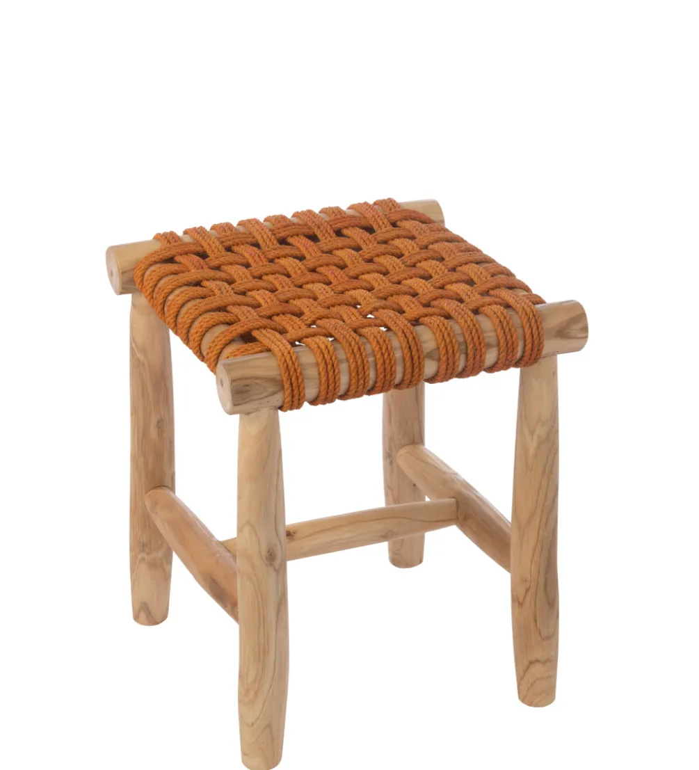 Stołek GASAM 45 cm pomarańczowy