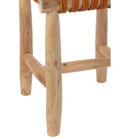 Stołek GASAM 45 cm pomarańczowy