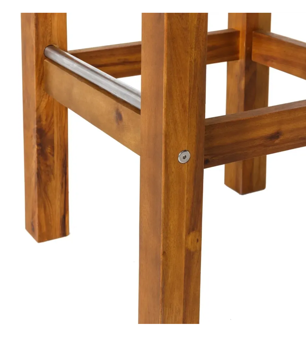 Stołek GRUNTO 80 cm naturalny