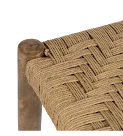 Stołek NEBERNLI 40 cm drewno mango naturalny