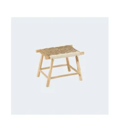 Stołek WAVERLY 60 cm drewno teak