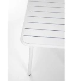 Stół ogrodowy BOSCO 140 cm biały