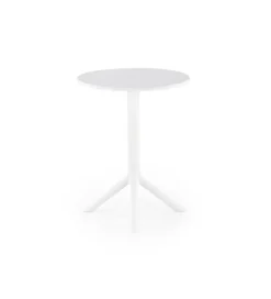 Stół ogrodowy CALVO 72 cm biały