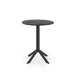 Stół ogrodowy CALVO 72 cm czarny