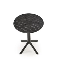 Stół ogrodowy CALVO 72 cm czarny