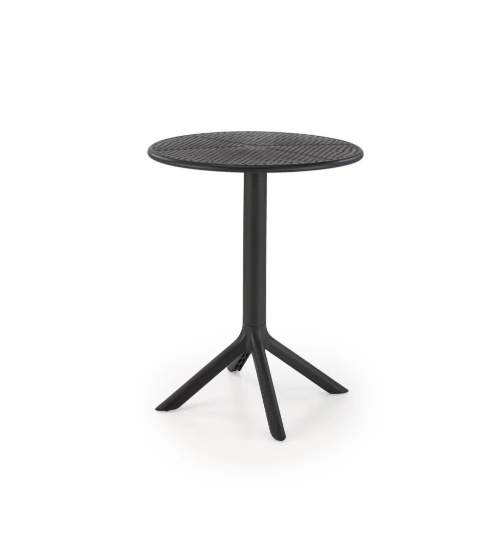 Stół ogrodowy CALVO 72 cm czarny