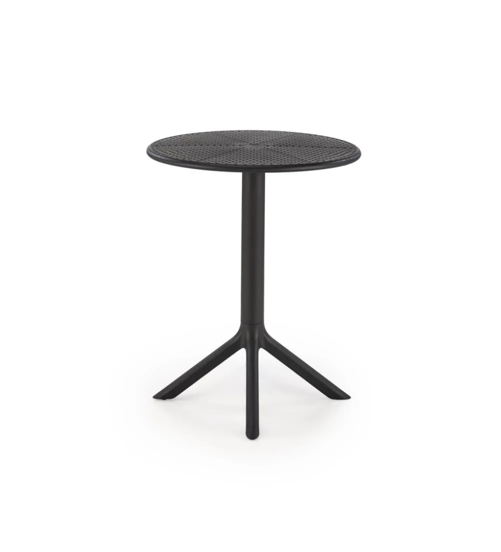 Stół ogrodowy CALVO 72 cm czarny
