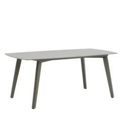 Stół ogrodowy MARIN 180 cm szary beżowy porcelanowy blat
