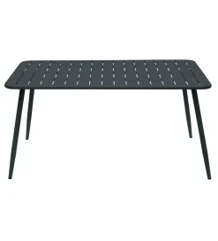 Stół ogrodowy PANKOW 150 cm czarny