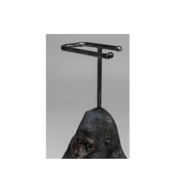 Stojak na papier toaletowy GORYL 51 cm czarny