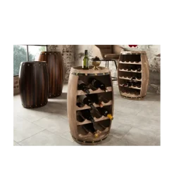 Stojak na wino Chateau 60 cm drewno jodła