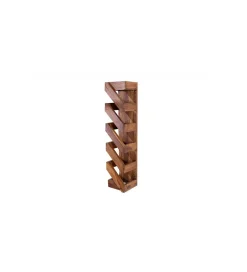 Stojak na wino FINICE Makassar 70 cm drewno sheesham