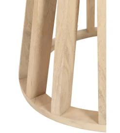 Stół okrągły CONNIE 110 cm drewno mango