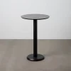 Stolik bistro FERIZ 100 cm czarny