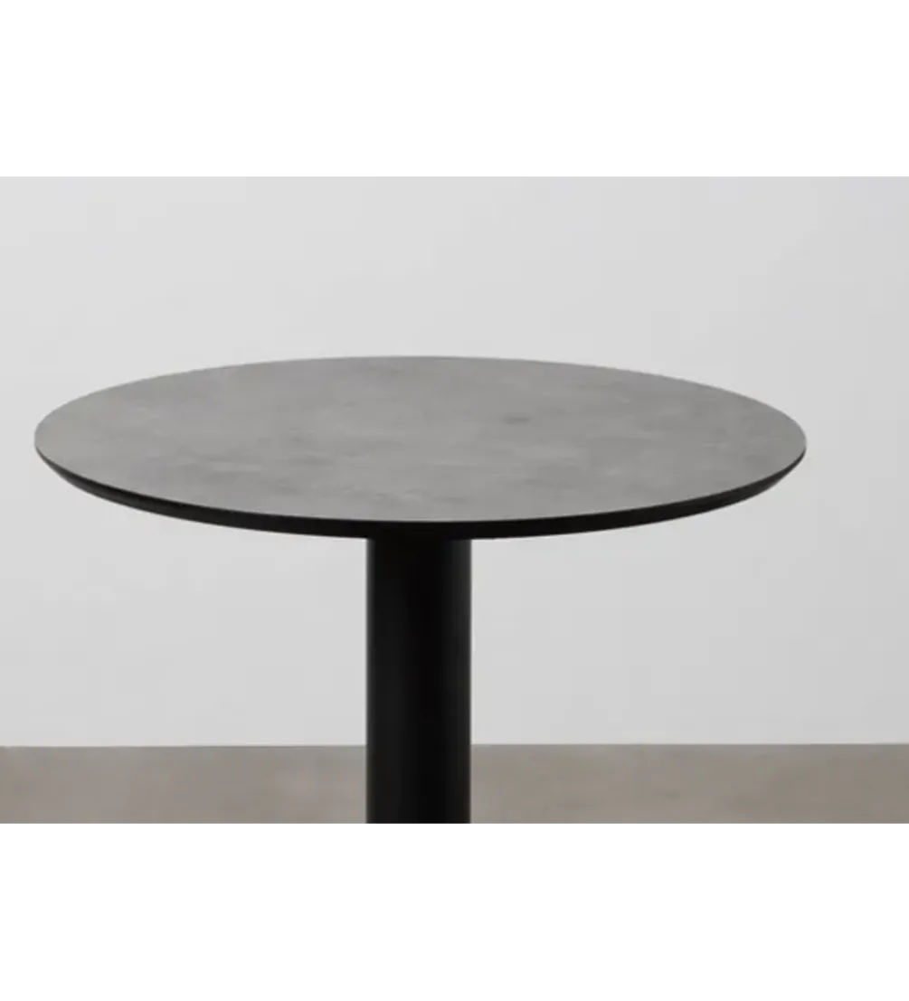 Stolik bistro FERIZ 100 cm czarny