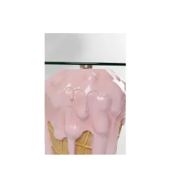 Stolik bistro ICE CREAM 60 cm różowy
