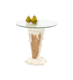 Stolik bistro ICE CREAM VANILLA 48 cm