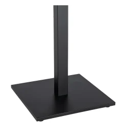 Stolik bistro SINTERED 80 cm efekt marmuru biały