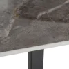 Stolik bistro SINTERED 80 cm efekt marmuru