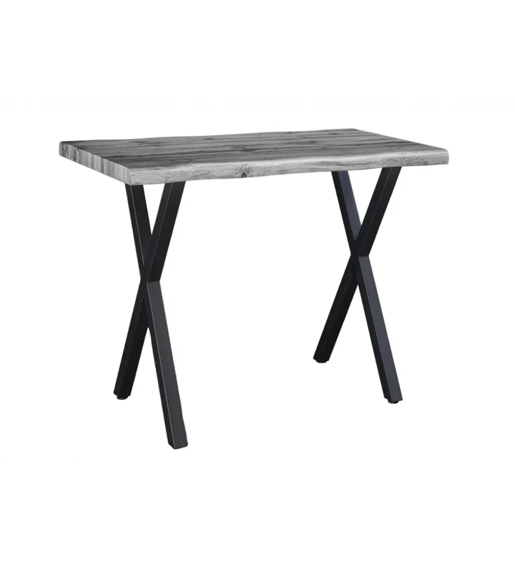 Stolik bistro WILD 120 cm drewno dębu szary