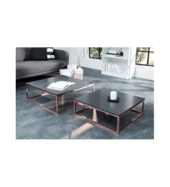 Stolik Elements set 2 Antracytowy