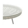 Stolik kawowy ACAPULCO 50 cm mono greige