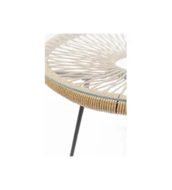 Stolik kawowy ACAPULCO 50 cm naturalny