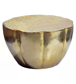 Stolik kawowy ALEMANO 60 cm złoty