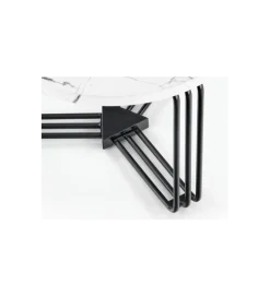 Stolik kawowy ANTICA 55 cm w optyce marmuru